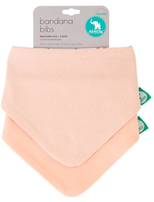 All4Ella - Bandana Bibs 2 pack