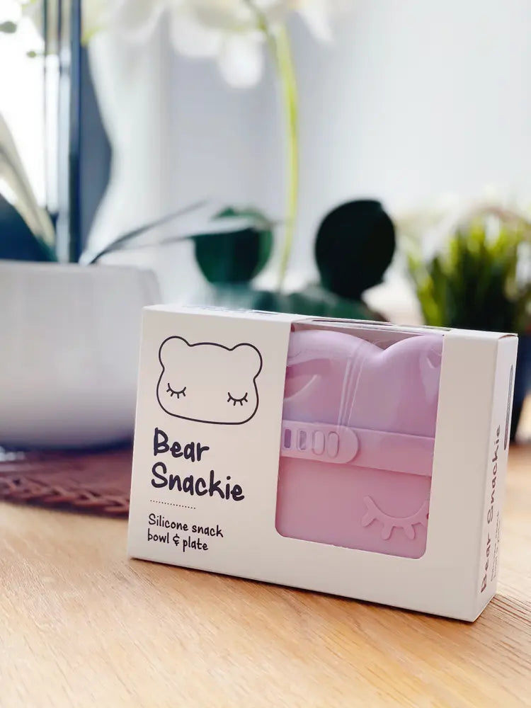 Bear snackie® - Silicone Snack - Bowl & Plate