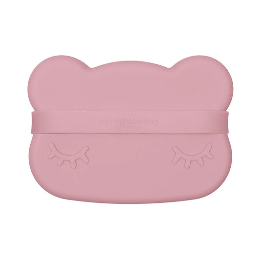Bear Snackie® - Silicone Bowl & Plate (Blue or Pink)