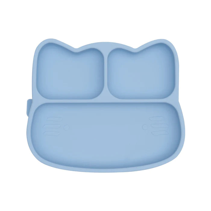 Cat Stickie® Plate - Silicone Divided Plate With Suction Foot