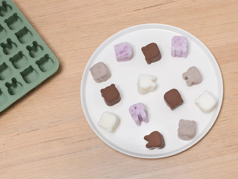 We Might Be Tiny - Freeze & Bake Mini Poddies® – Dusty Rose Silicone Mould With Lid