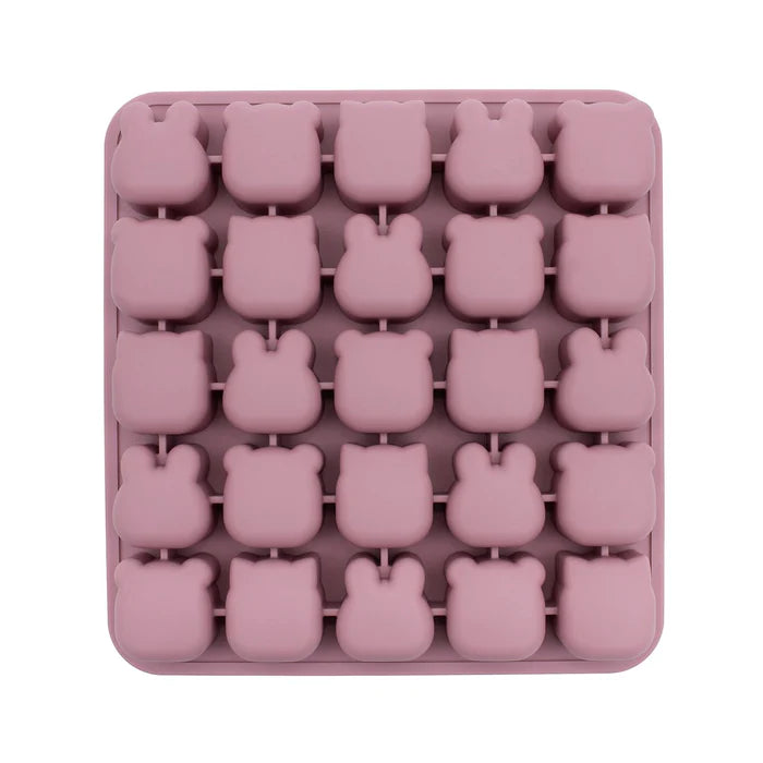 Freeze & Bake Mini Poddies® – Dusty Rose - Silicone Mould With Lid