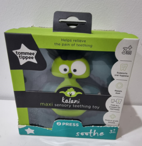 4pc Tommee Tippee Kalani Mini Sensory Teething Toy, 3m+