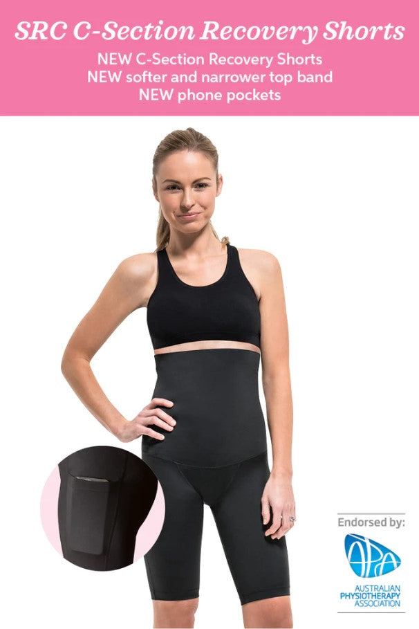 SRC Health - Postpartum Recovery Shorts With Pockets