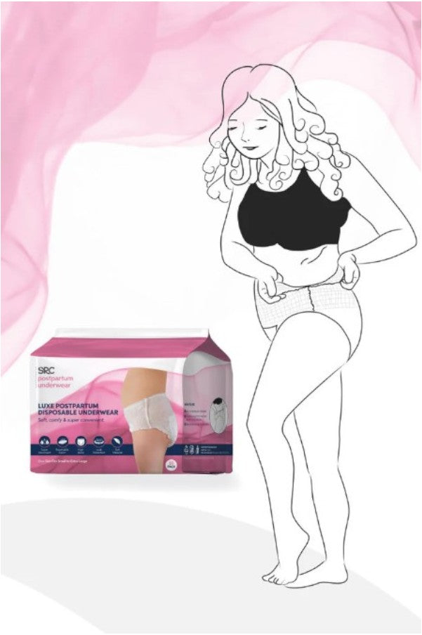 SRC Health - Post Partum Disposable Underwear 10 pack