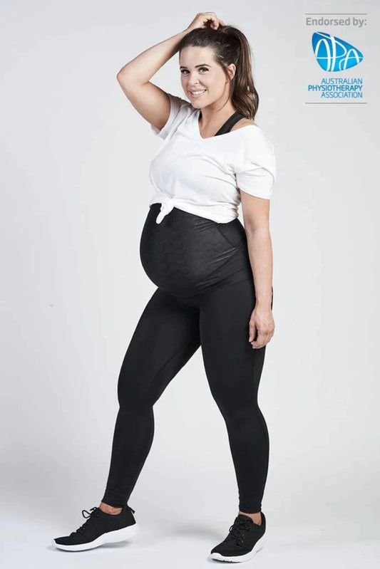 Pregnancy Leggings Over The Bump