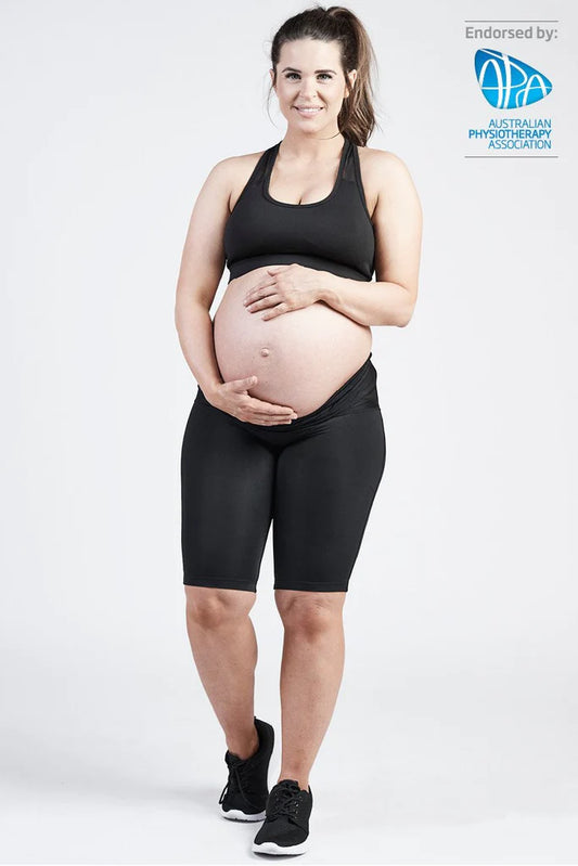 SRC Health - Pregnancy Black Shorts