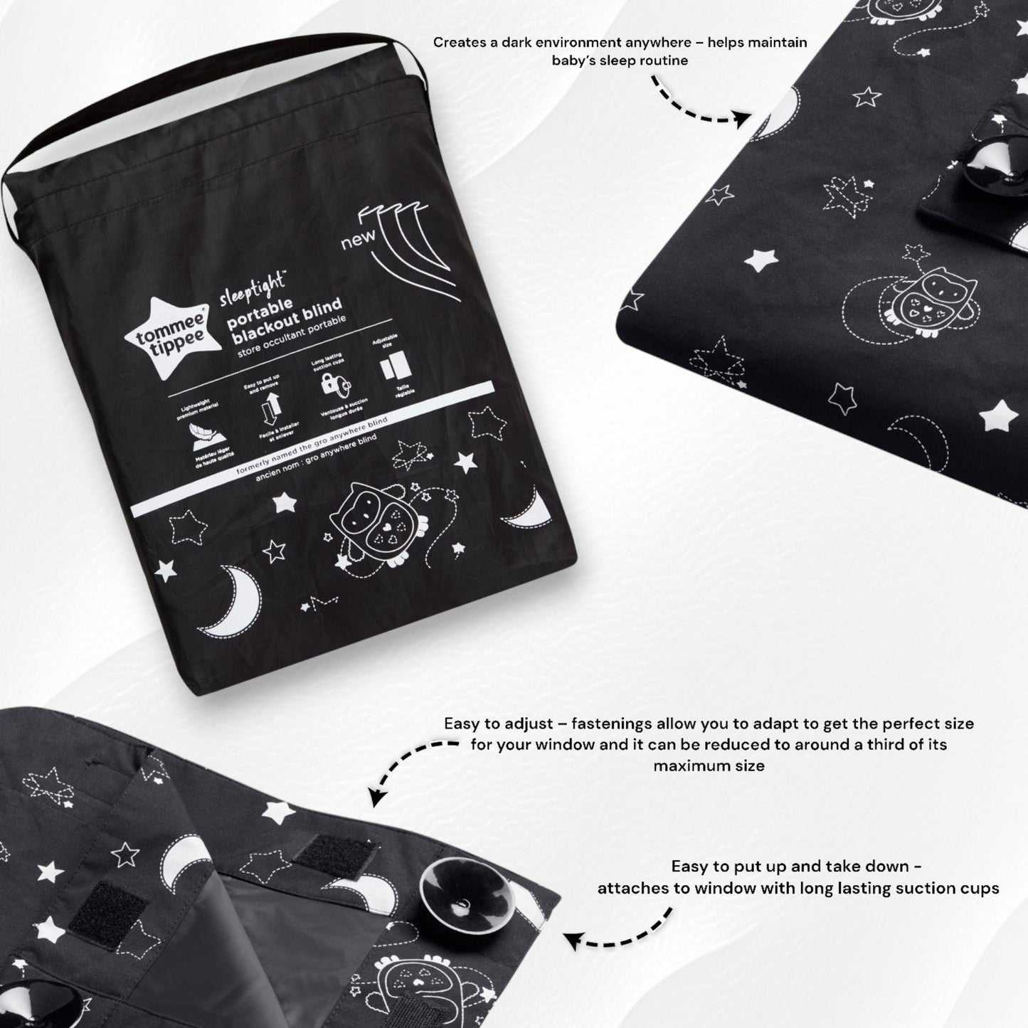 Tommee Tippee - Sleeptight Portable Blackout Blind