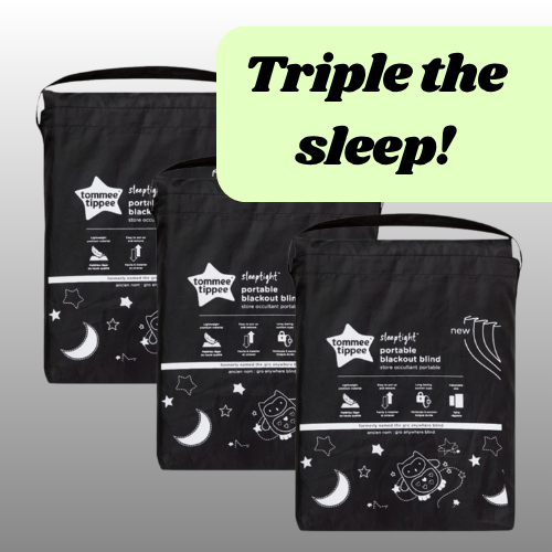 3 Regular Sleep tight Portable Blackout Blind Bundle