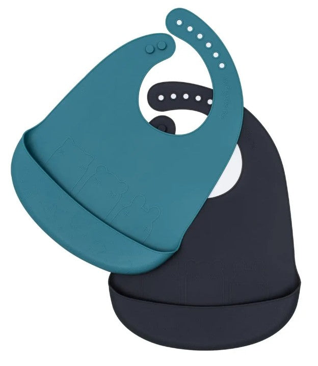 We Might Be Tiny - Catchie Bibs™ (2 x Silicone Bibs)