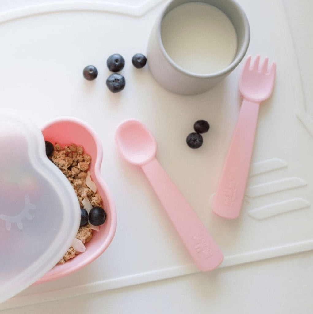 We Might Be Tiny - Ultimate Powder Pink Tableware Combo Deal For Babies (6 months+)