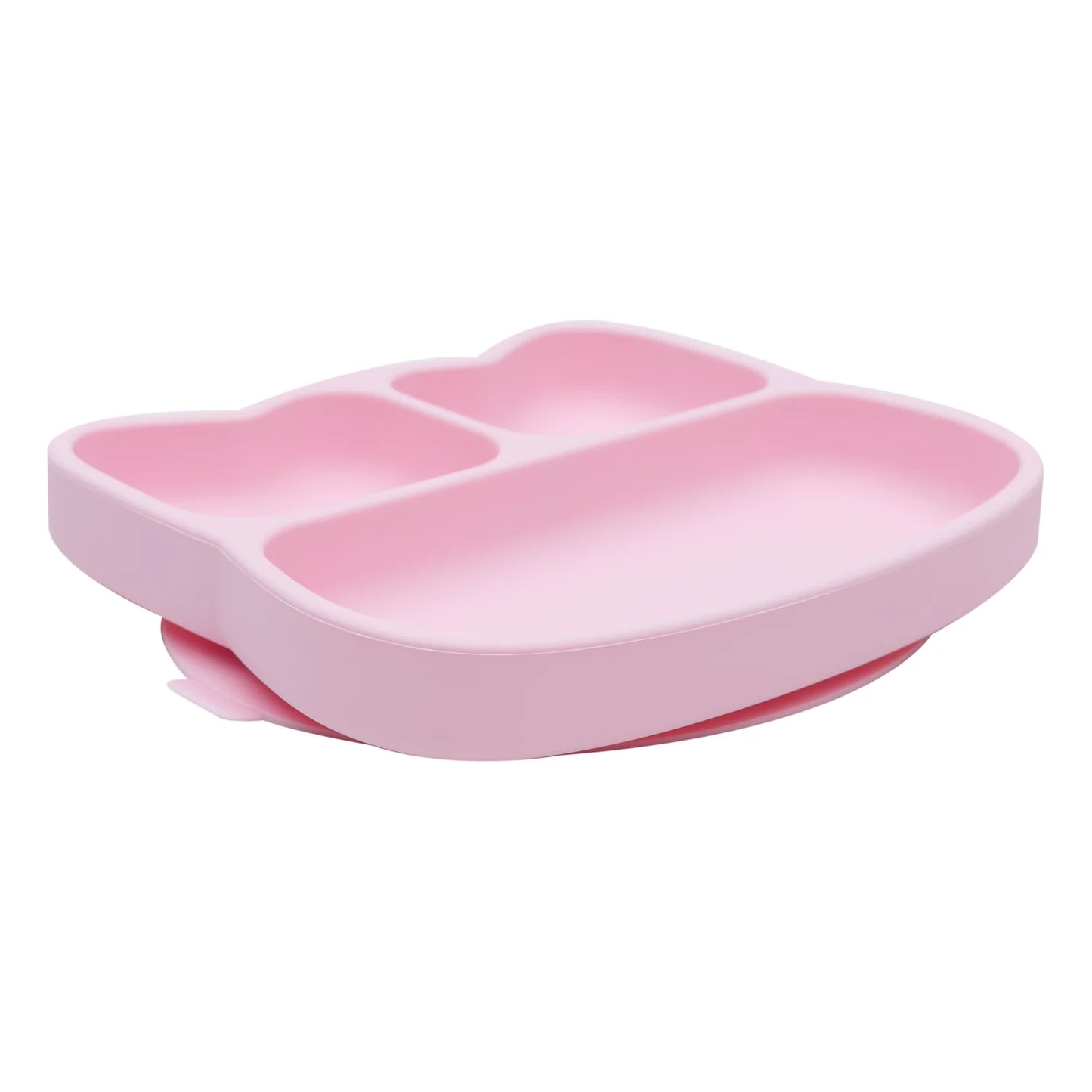 Cat Stickie® Plate - Silicone Divided Plate With Suction Foot