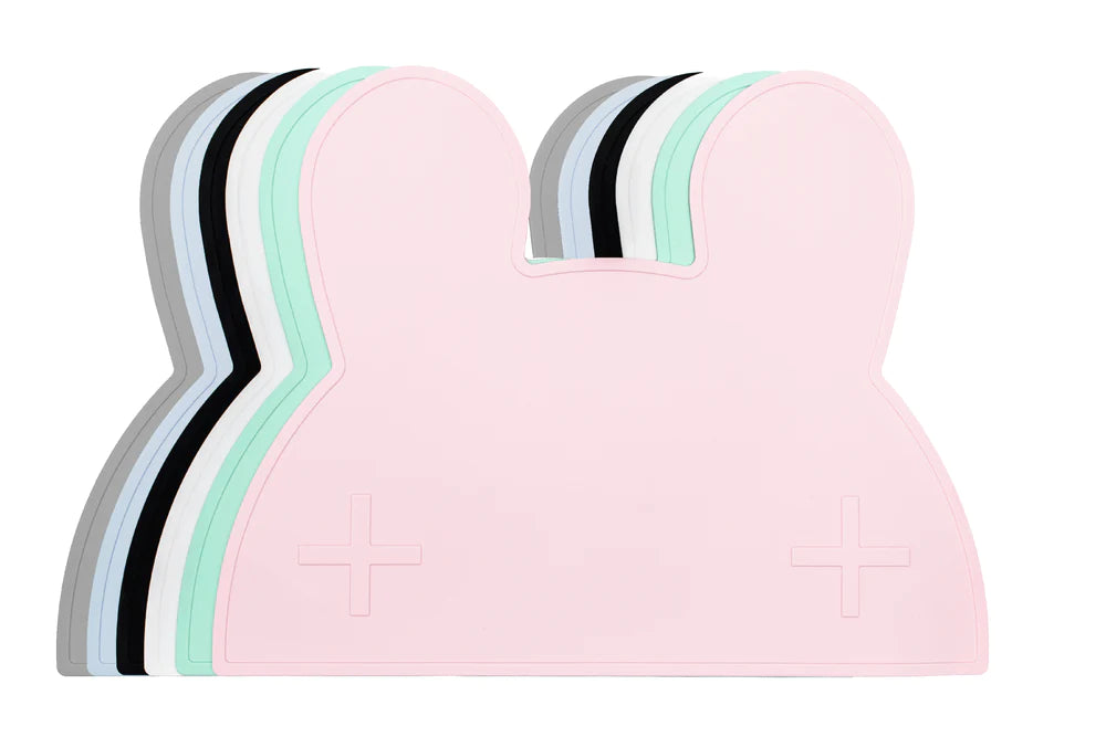 Bunny Placie® - Powder Blue Non-Slip Silicone Placemat