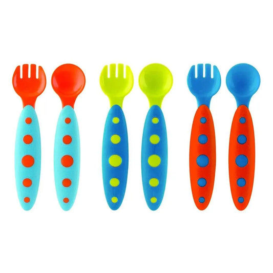 Boon Boon Modware cultery sets 3 Pack Blue/Tangerine/Teal Boon 12.95