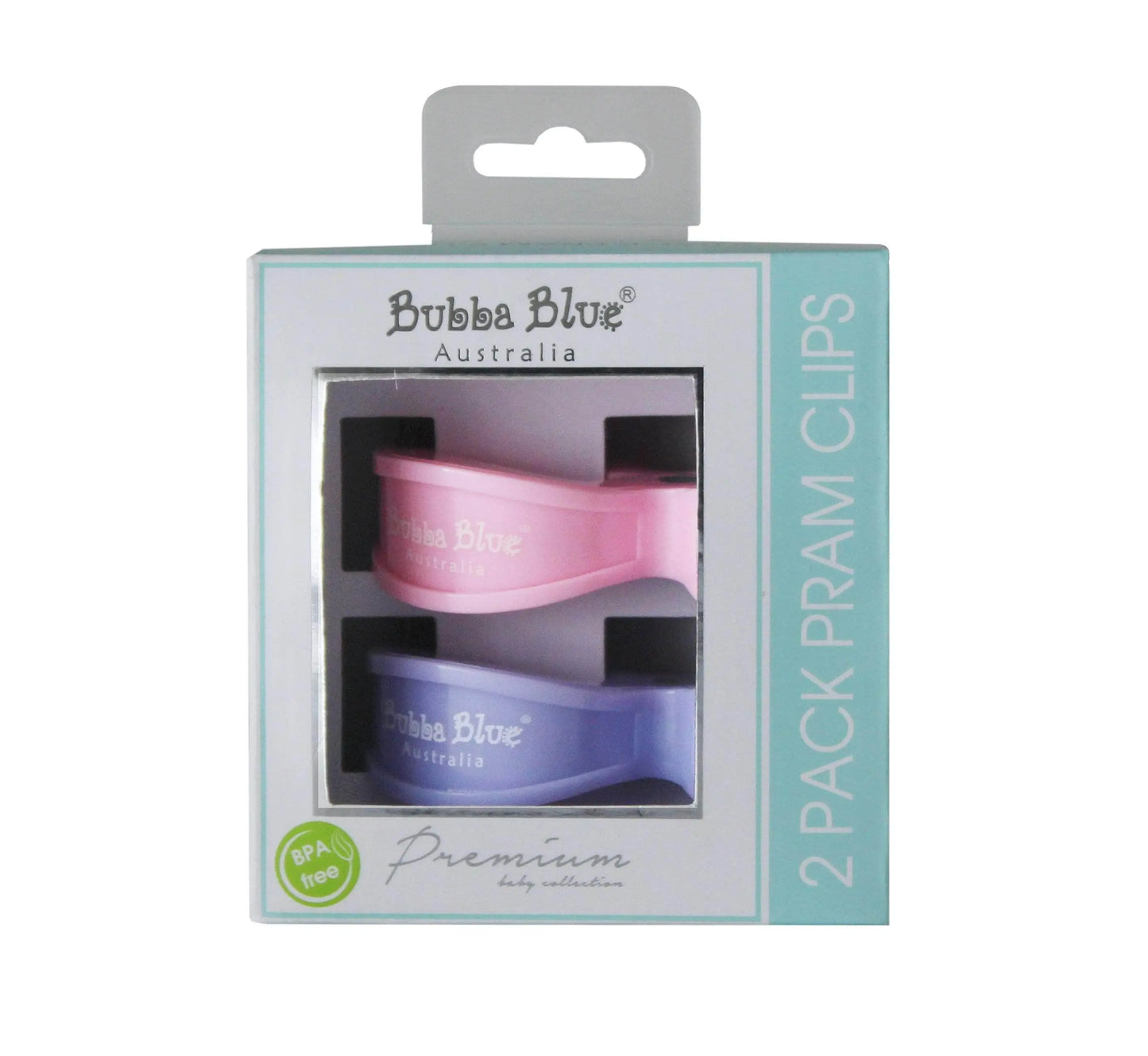 Bubba Blue Bubba Blue 2 Pack Pram Clips - Girl Pack Bubba Blue 8.95