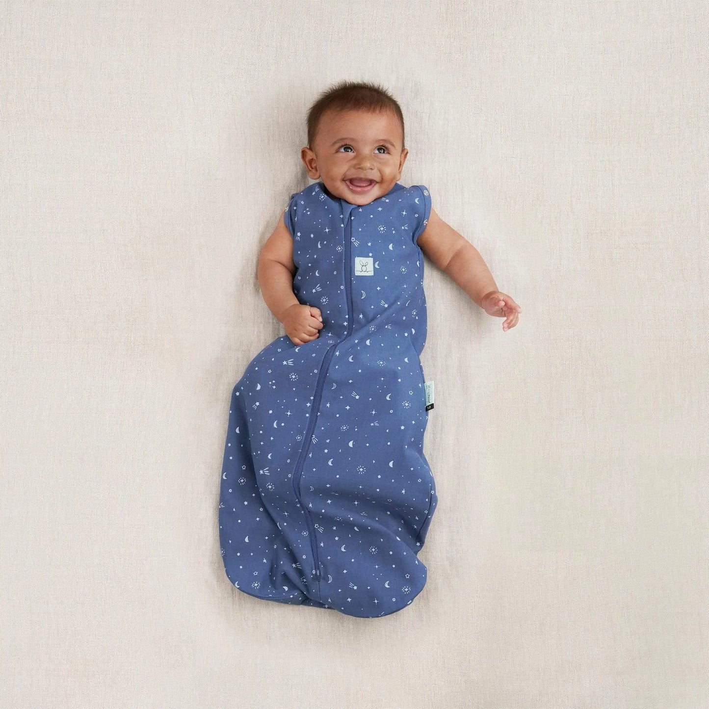 Swaddles & Wraps Ergopouch Cocoon Baby Swaddle Bag 1.0 TOG Night Skye ErgoPouch 39.99