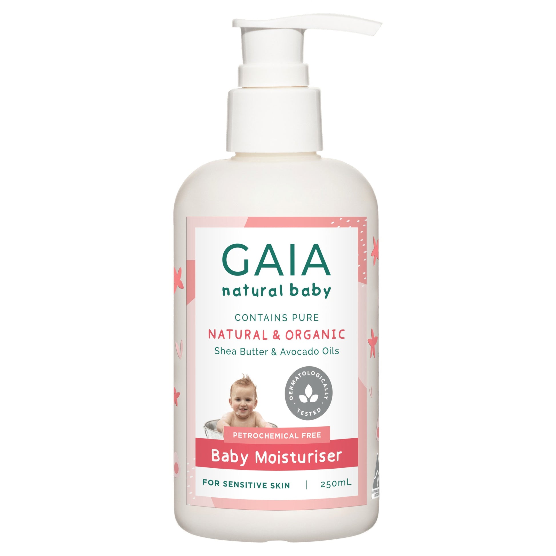 Creams & Oils Gaia Natural Baby Moisturiser 250ml Gaia 8.50