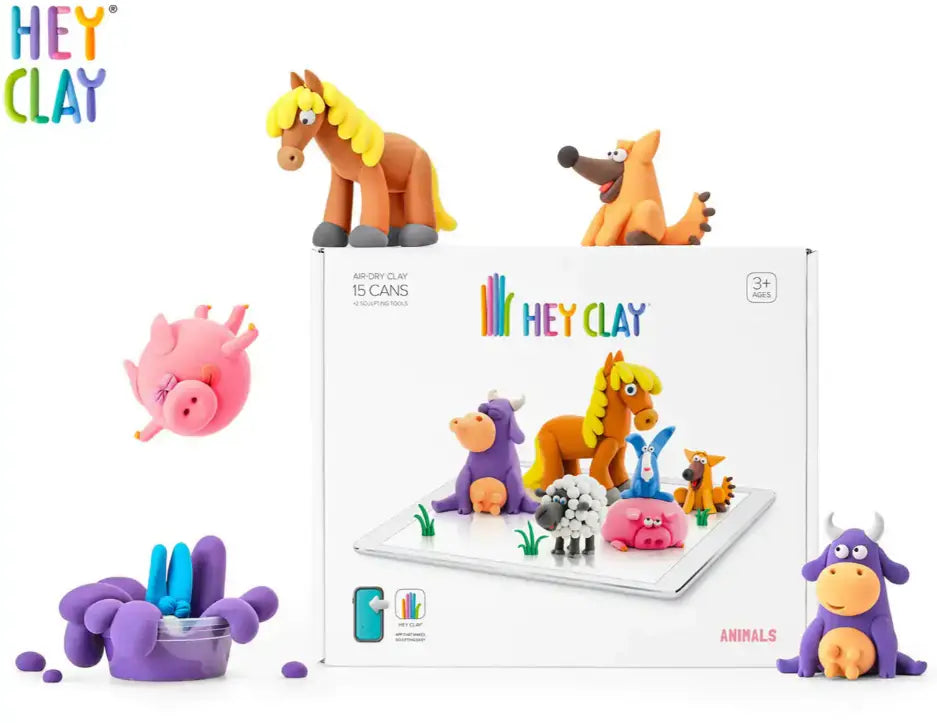  Hey Clay Animals Activity Set Hey Clay 