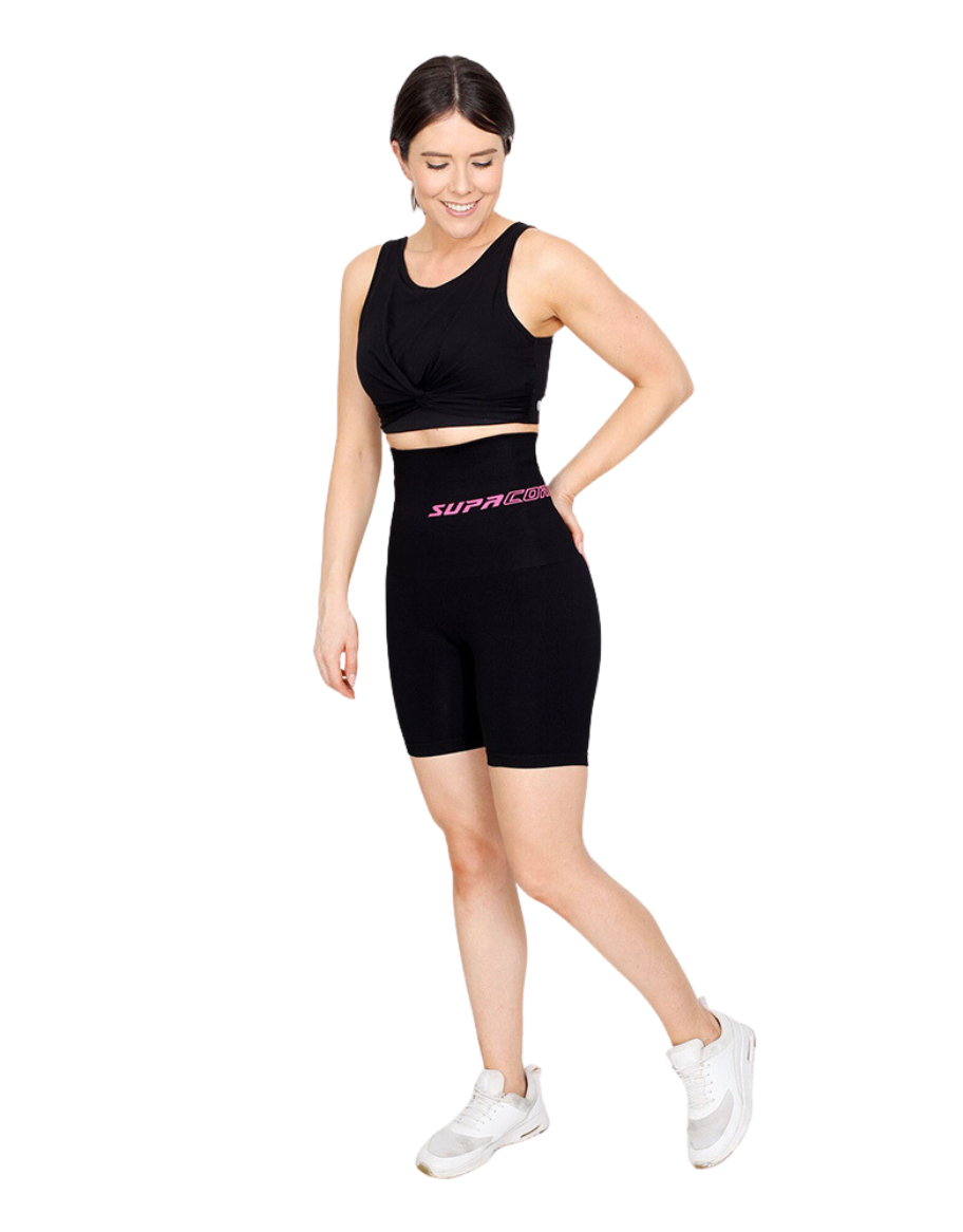 Postpartum Extra High Waist Compression Shorts