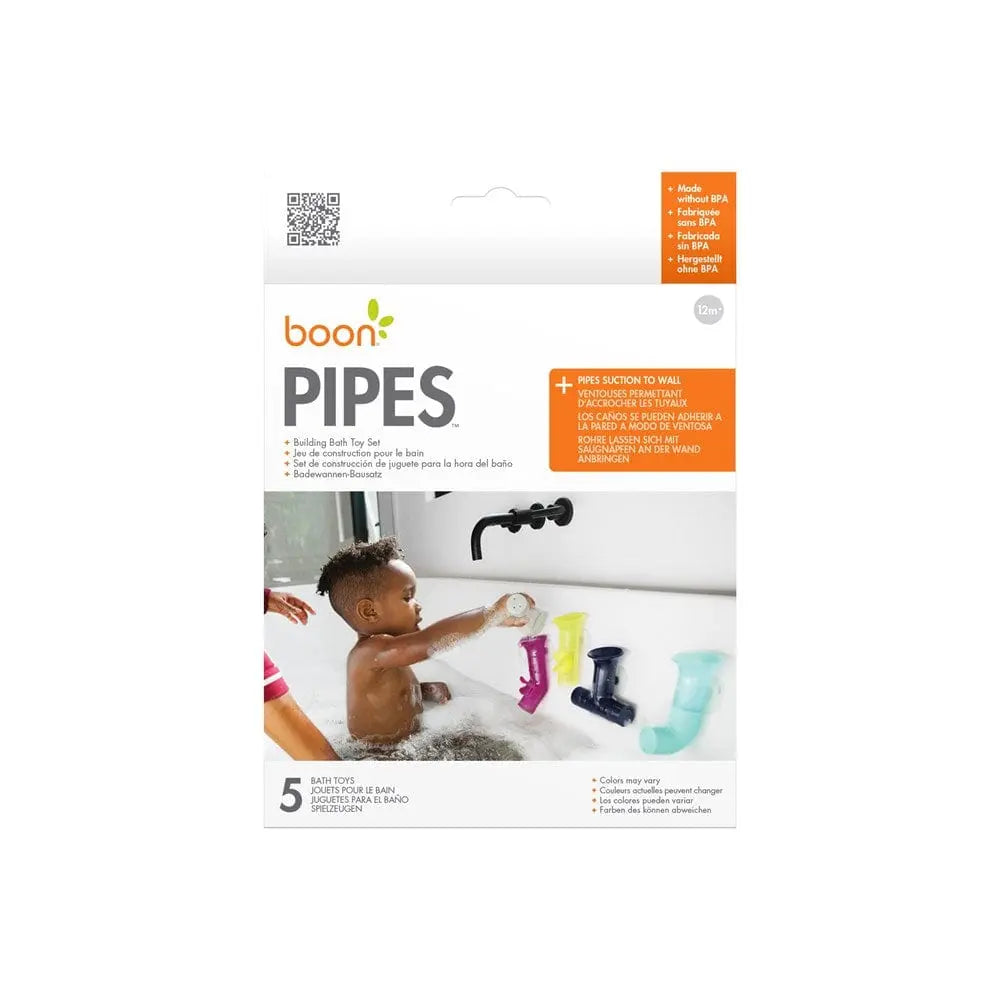 Pipes Building Bath Toy - navy yellow Tomy 19.95