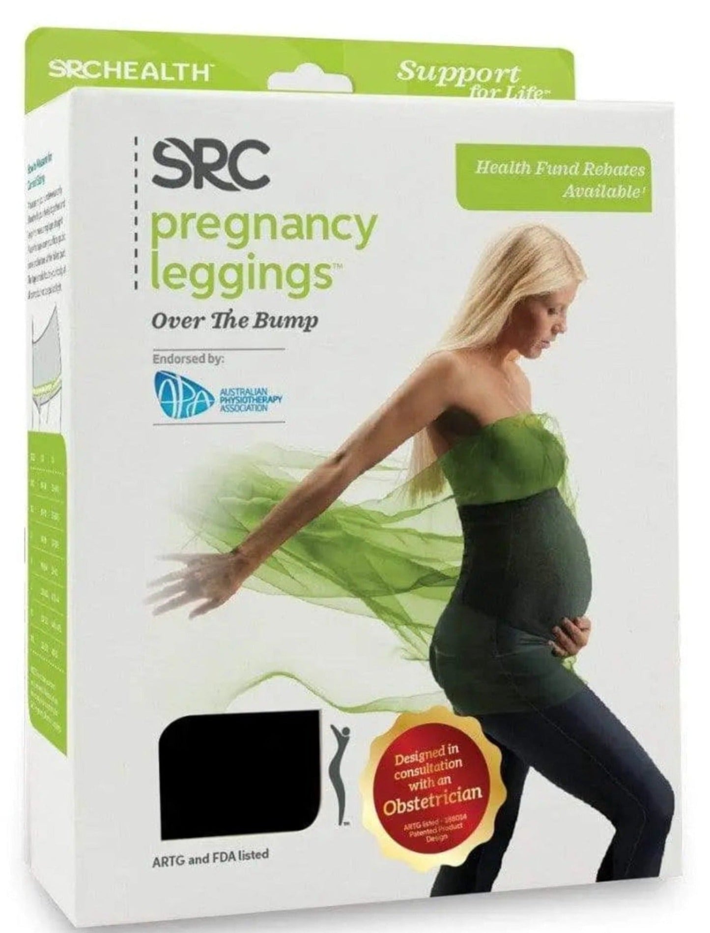 Pain management SRC Pregnancy Maternity Leggings Over The Bump (OTB) SRC Health 199.00