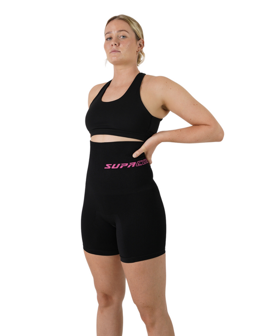 Postpartum Extra High Waist Compression Shorts