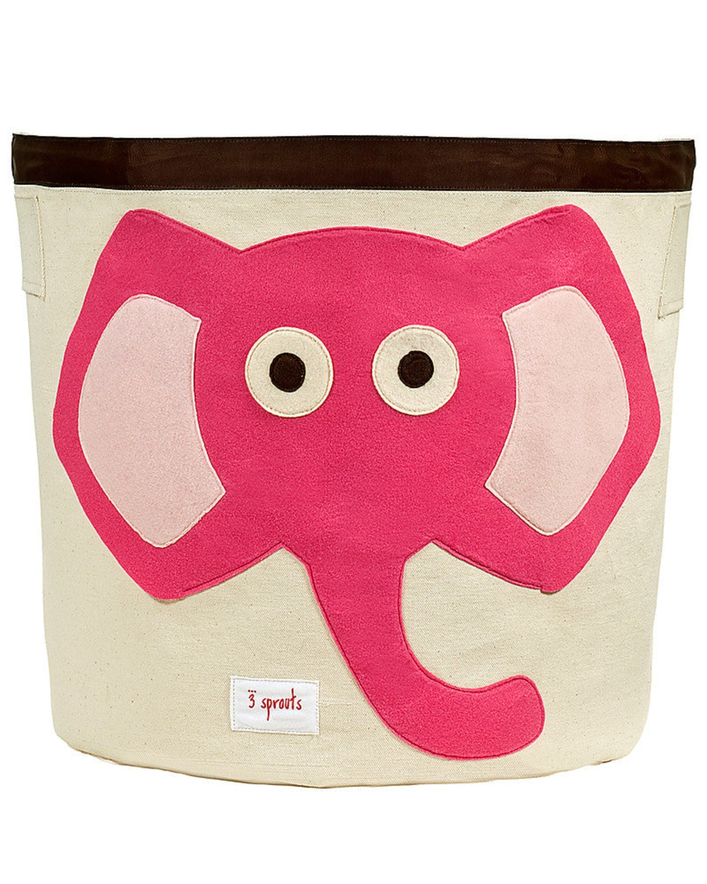 3 Sprouts Children's Storage Bin - Elephant (Pink) 3 Sprouts 39.95