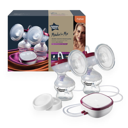 Tommee Tippee Made for Me Double Electric Breast Pump - USB Rechargeable
