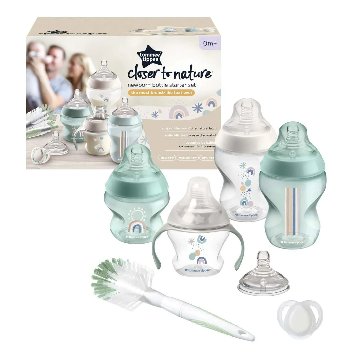 Tommee Tippee Closer To Nature Newborn Bottle Starter Set