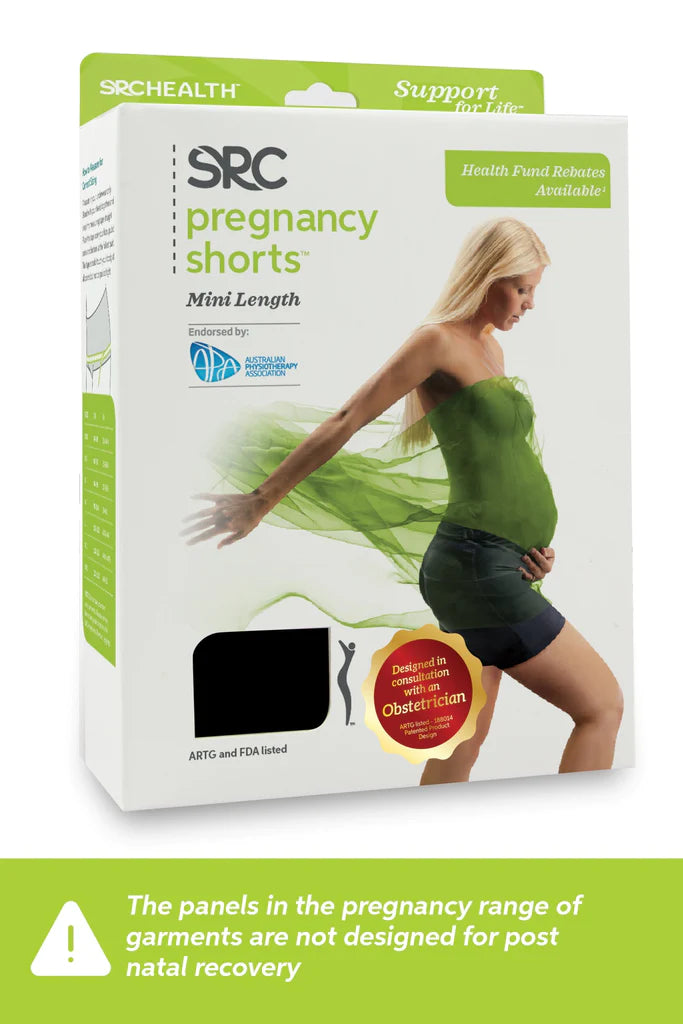 SRC Pregnancy Shorts - Mini Under The Bump Maternity $189
