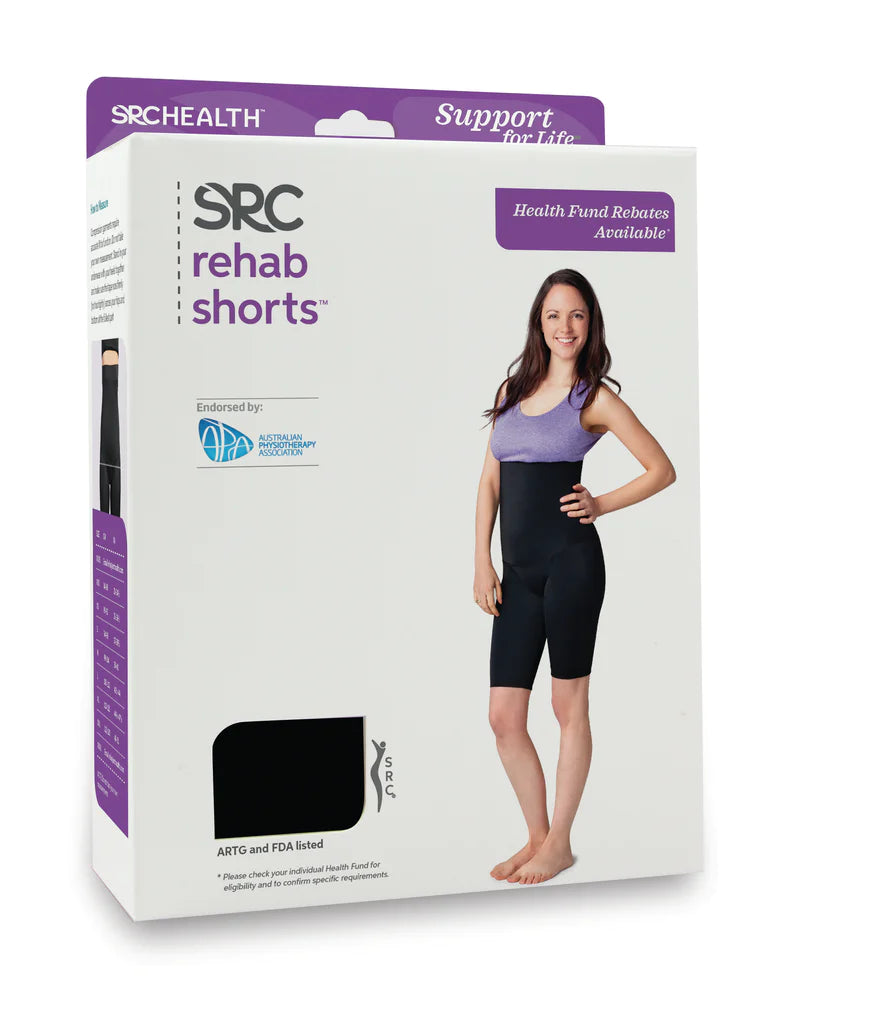 SRC Rehab - Women's High Waist Shorts