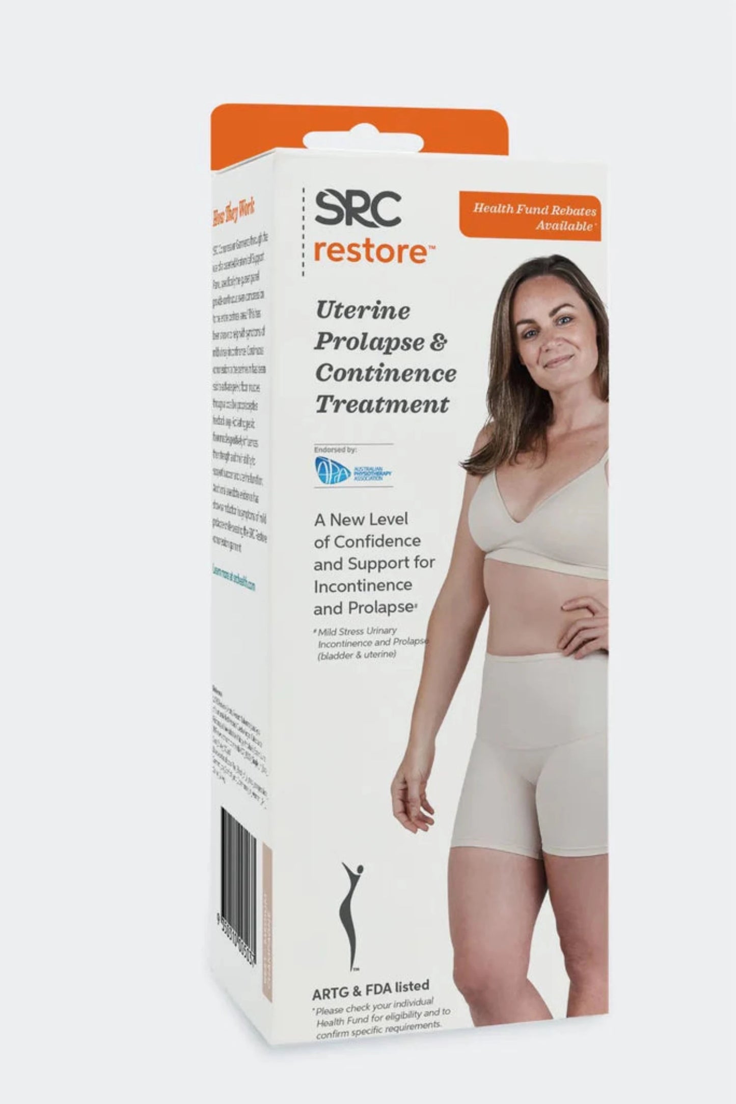 Incontinence garment SRC Restore Support Garment - Uterine prolapse and continence treatment SRC Health 99.99
