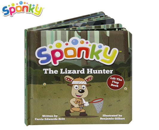 Sponky The Lizard Hunter Lift-The-Flap Book
