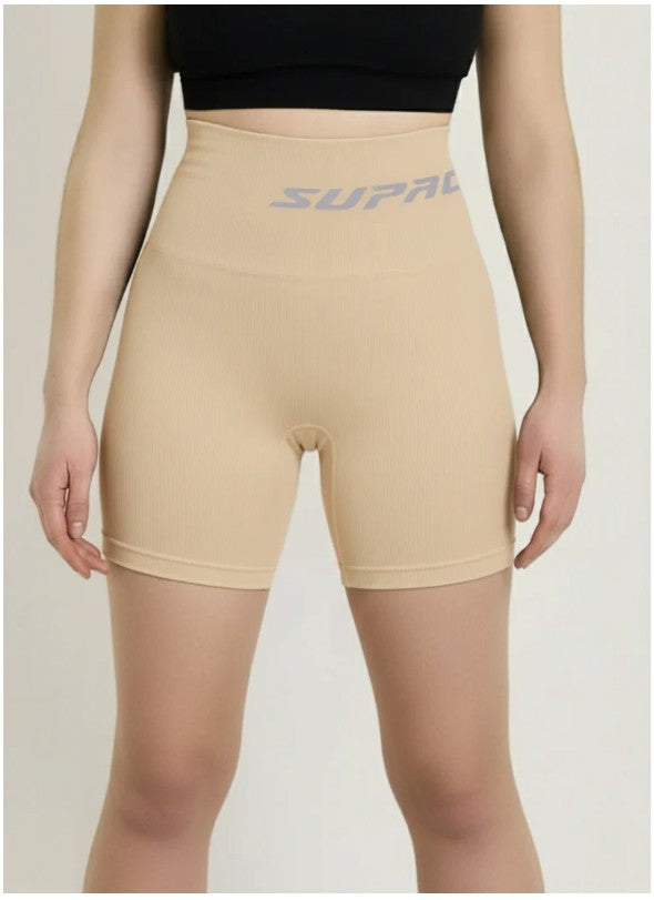 Patented Mary "Xtra" BLUSH CORETECH® Short with Reinforced Waistband - Supacore