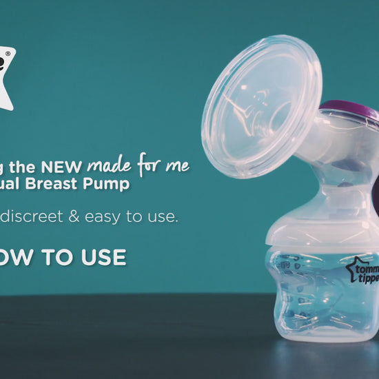 Breast Pumps Tommee Tippee Made for Me Single Manual Breast Pump Tommee Tippee 54.95