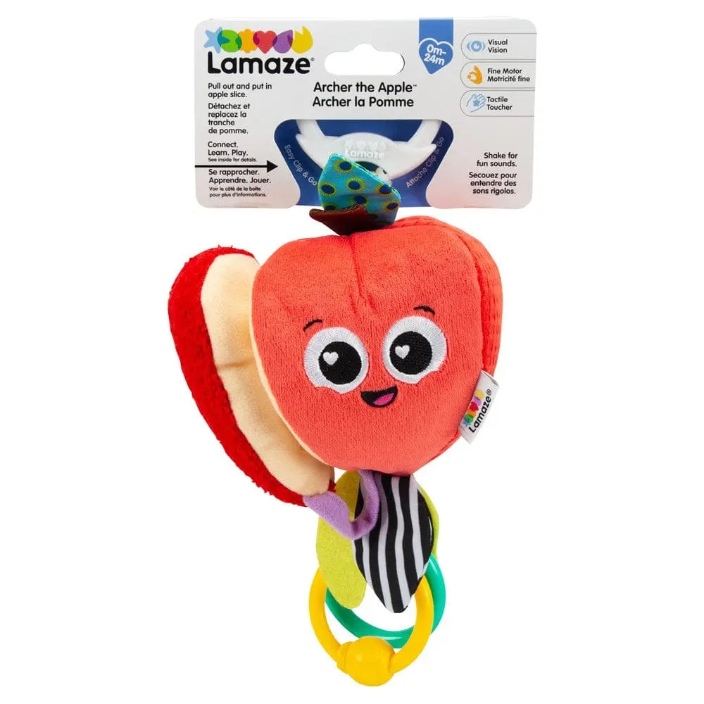 Baby Activity Toys Archer the Apple Clip & Go Lamaze 19.99