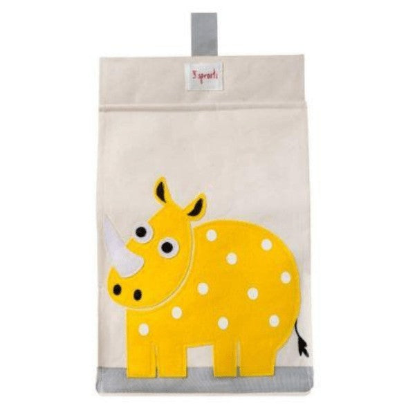 Nappy Stackers Baby  Diaper Stacker - Yellow Rhino 3 Sprouts 34.95