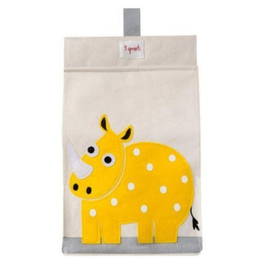 Nappy Stackers Baby  Diaper Stacker - Yellow Rhino 3 Sprouts 34.95