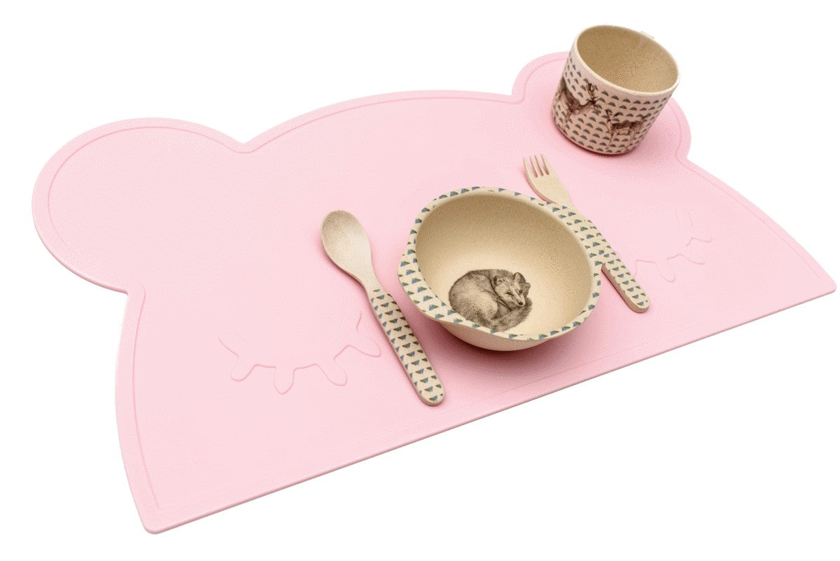 Baby & Toddler Bear Placie® - Powder Pink we might be tiny 27.00