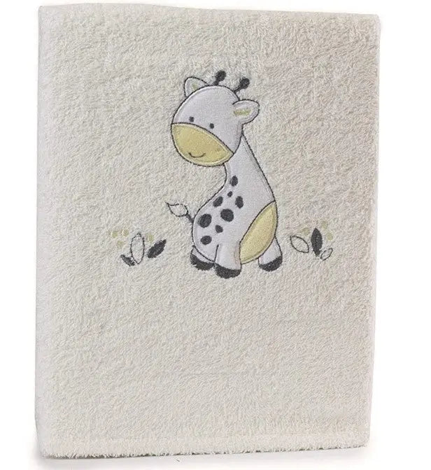 Towels Bubba Blue Playtime Bath Towel Cotton Giraffe Bubba Blue 24.95