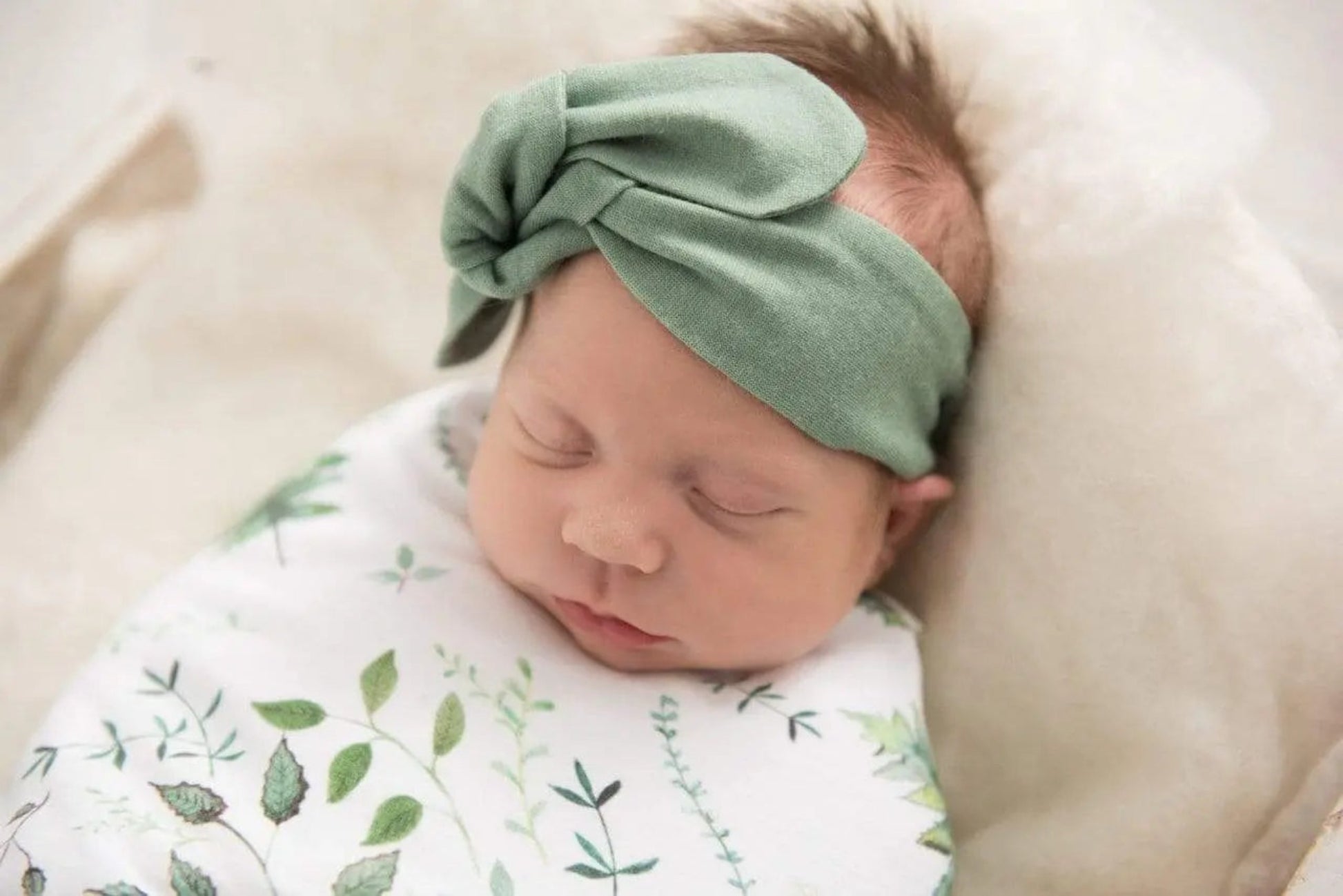 Babywear Enchanted I Baby Jersey Wrap & Beanie Set Snuggle Hunny 49.95