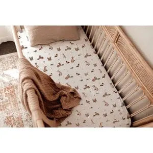 Fox | Fitted Cot Sheet Snuggle Hunny 49.95