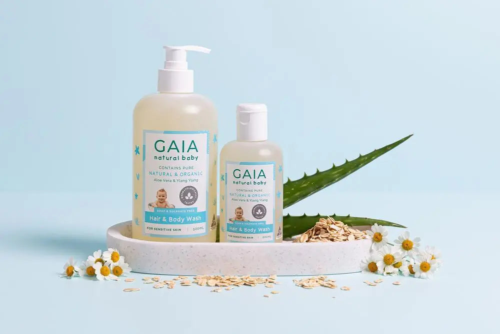 Shampoos & Soap GAIA Bath and Body Wash for baby - 500ml with Free Pump Gaia 15.95