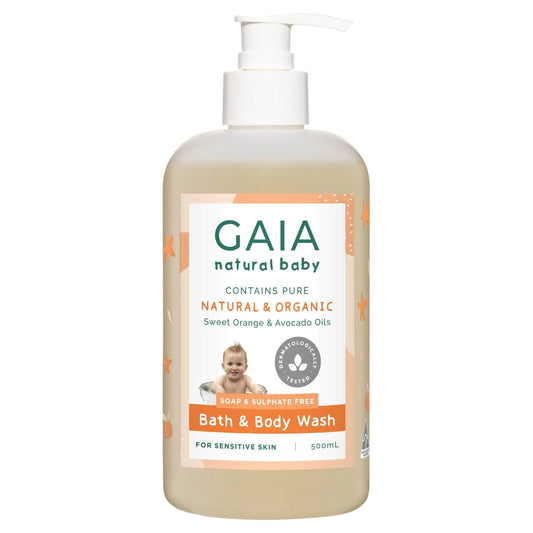 Creams & Oils Gaia Bath and Body Wash for baby/toddler - 500ml Gaia 15.90