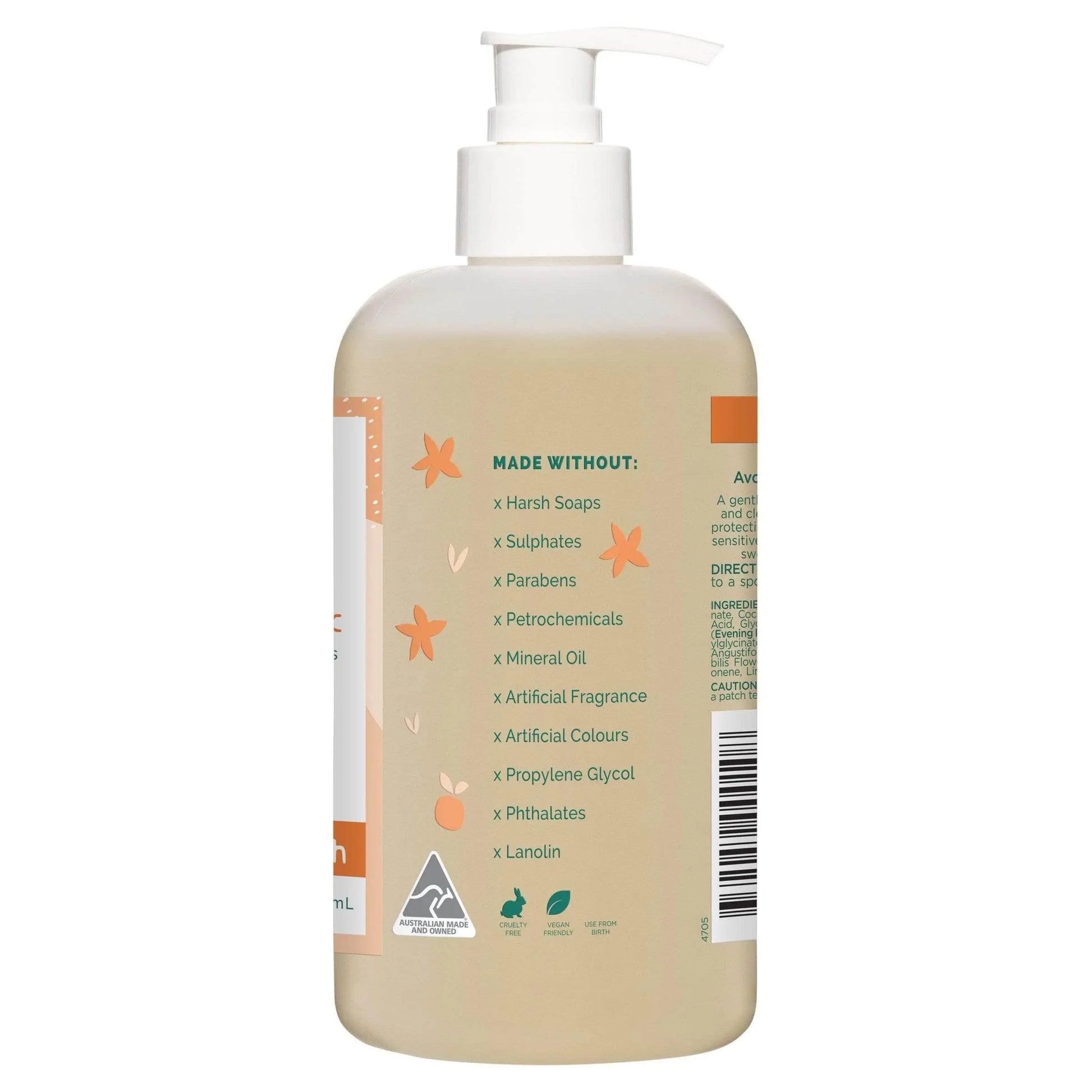 Creams & Oils Gaia Bath and Body Wash for baby/toddler - 500ml Gaia 15.90