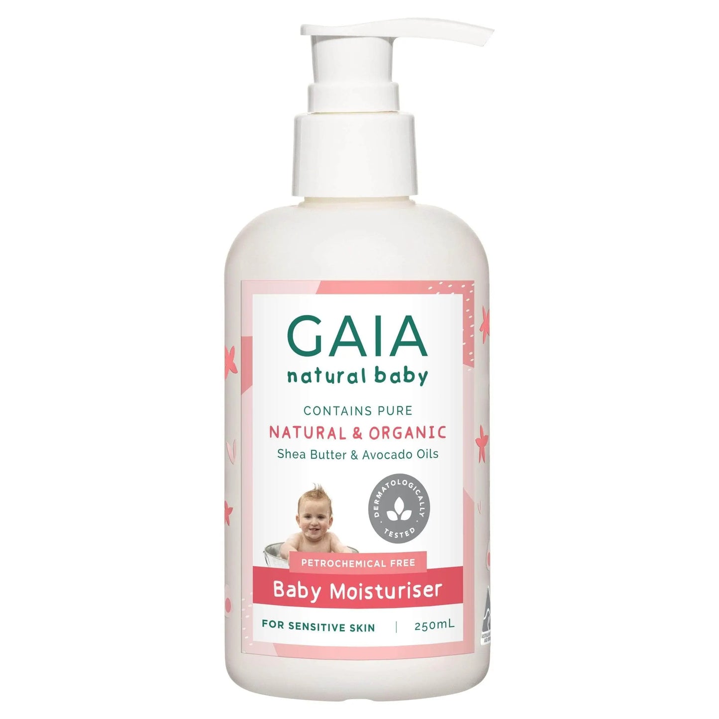 Creams & Oils Gaia Natural Baby Moisturiser 250ml Gaia 8.50