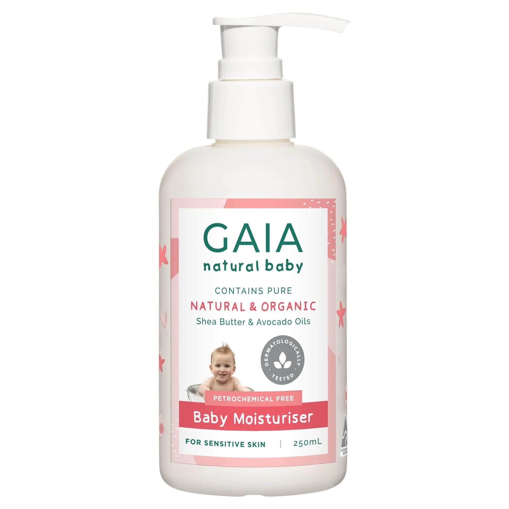 Creams & Oils Gaia Natural Baby Moisturiser 250ml Gaia 8.50