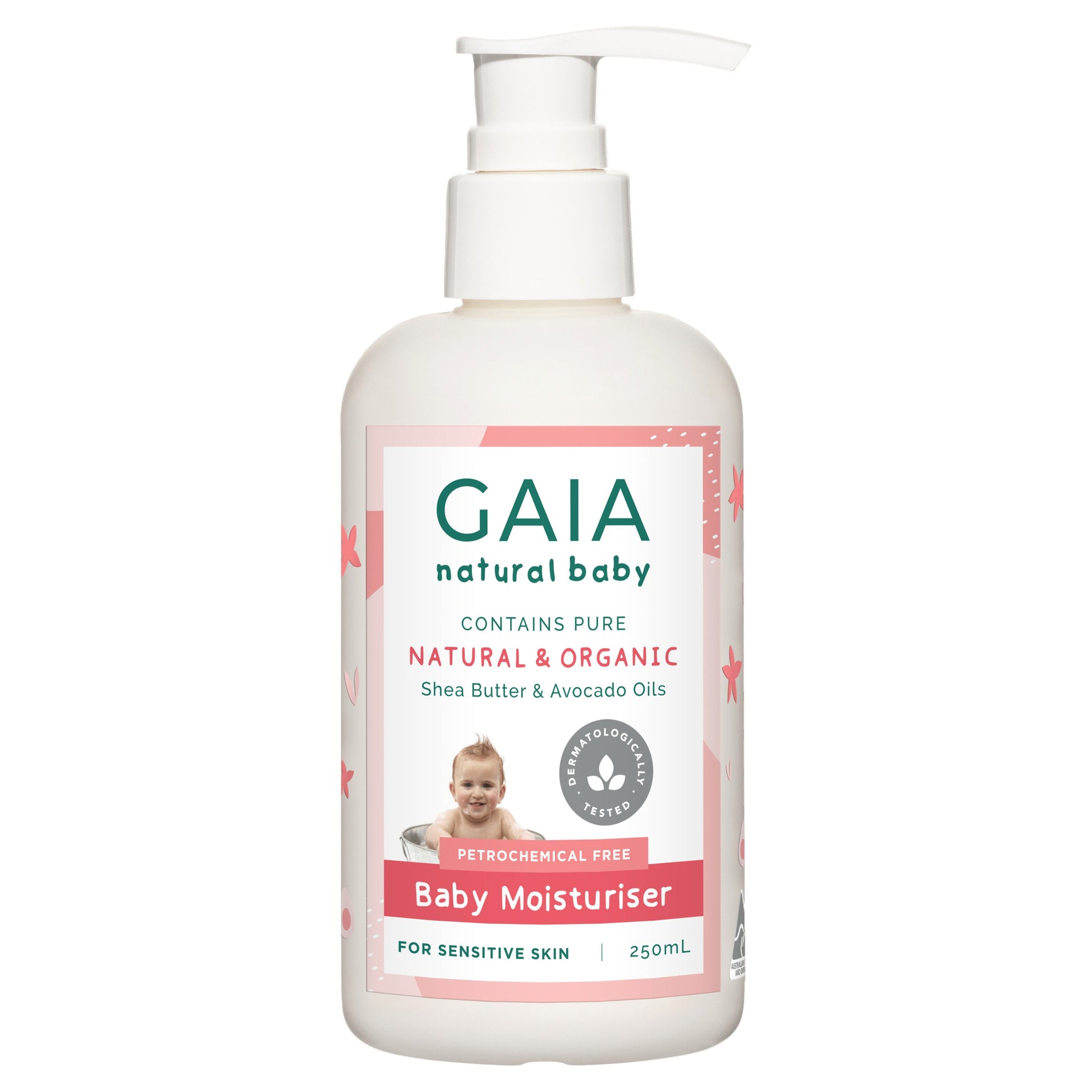 Gaia Natural Baby Moisturiser 250ml - Main Image