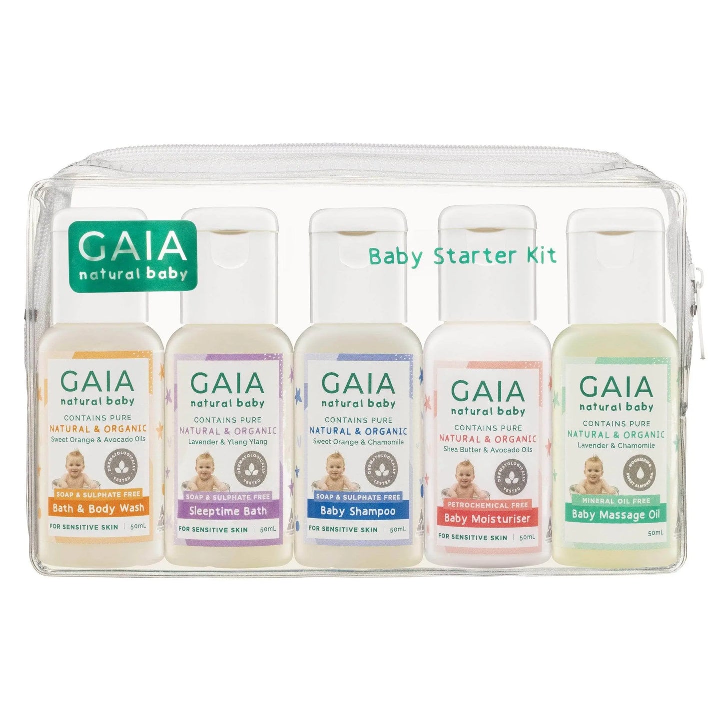 Creams & Oils Gaia Natural Baby Starter Kit Gaia 19.95