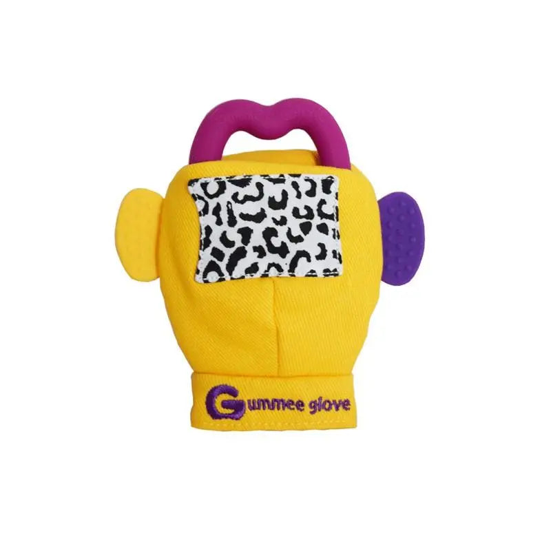 Teethers Gummee Glove teething mitten for baby - Yellow Gummee Glove 16.99